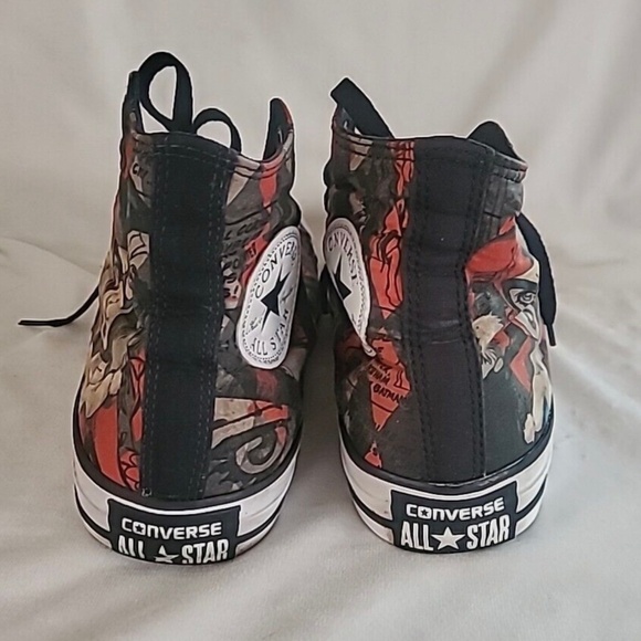 Converse Chuck Taylor All Star Harley Quinn high tops NWOB - Picture 4 of 4